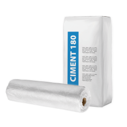 Bobina y sacos de plástico